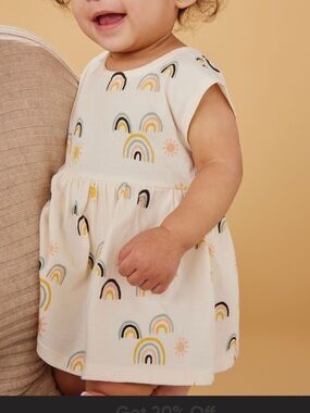 Tea collection tank bodysuit dress 0-3 months